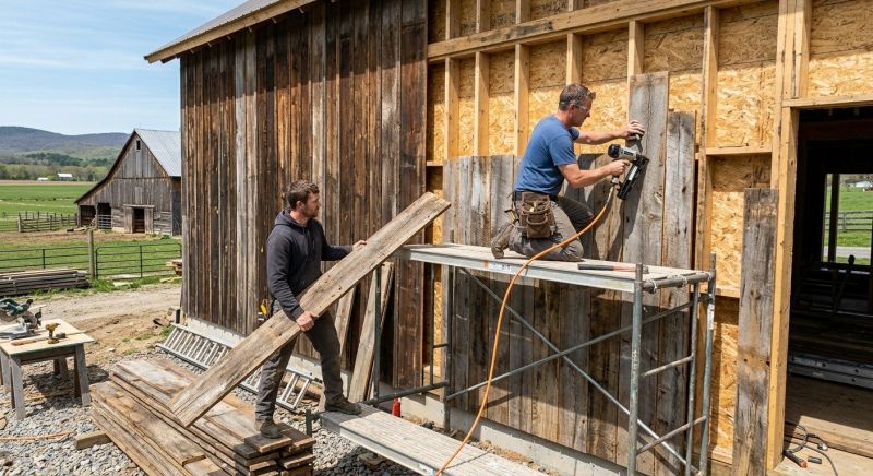 Barn Siding Installation in Decatur, GA