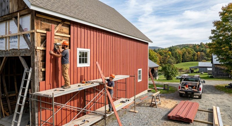 Barn Siding Installation in Henry County, GA
