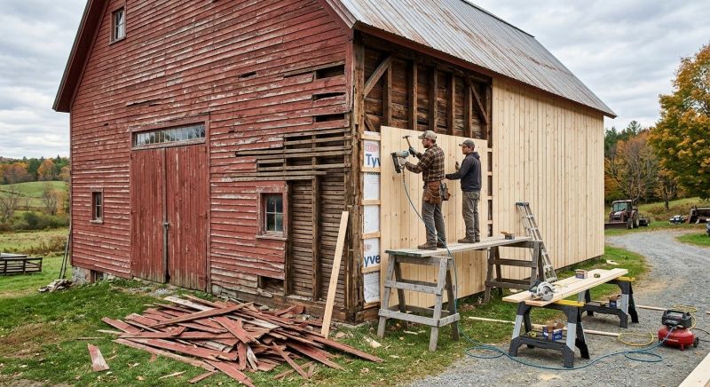 Barn Siding Replacement in Forest Park, GA