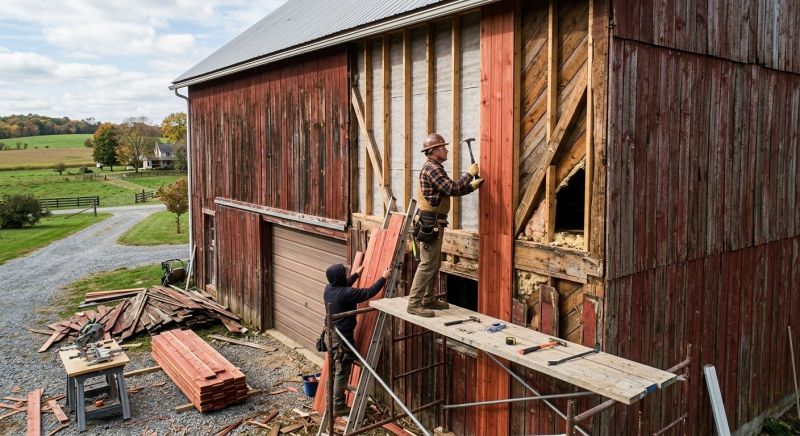 Barn Siding Replacement in Mcdonough, GA