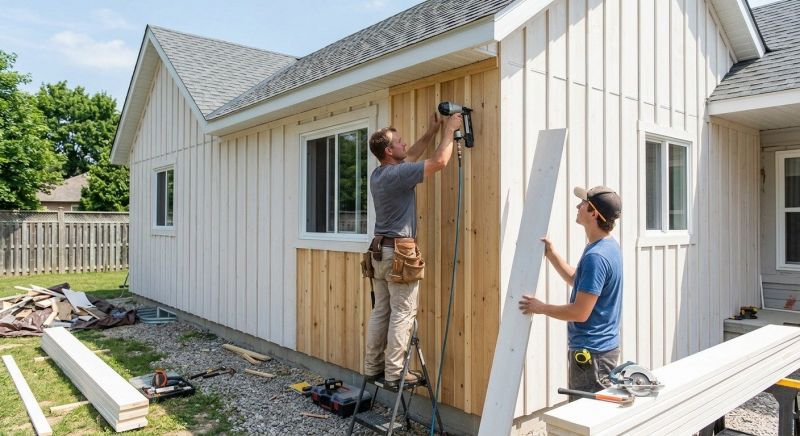 Batten Siding Installation in Brooks, GA