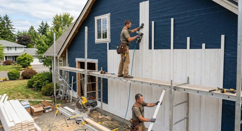 Batten Siding Installation in Henry County, GA