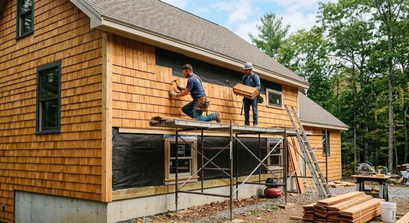 Cedar Siding Installation in Conyers, GA