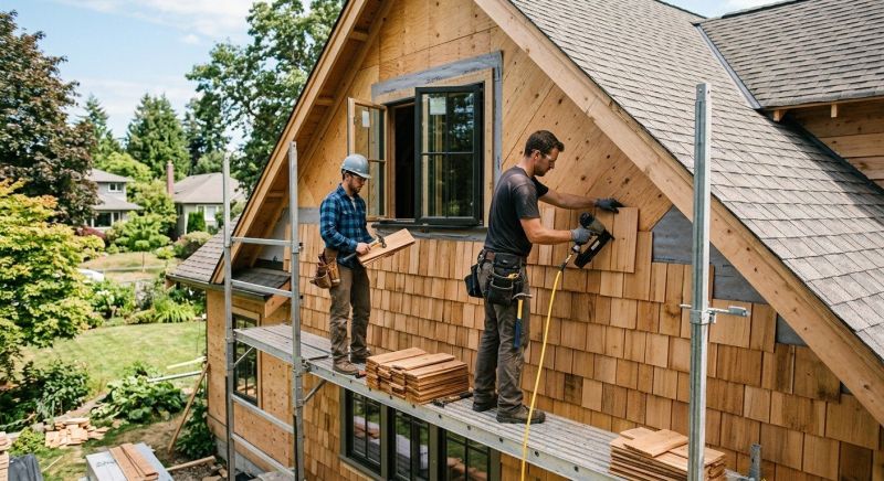 Cedar Siding Installation in Dekalb County, GA