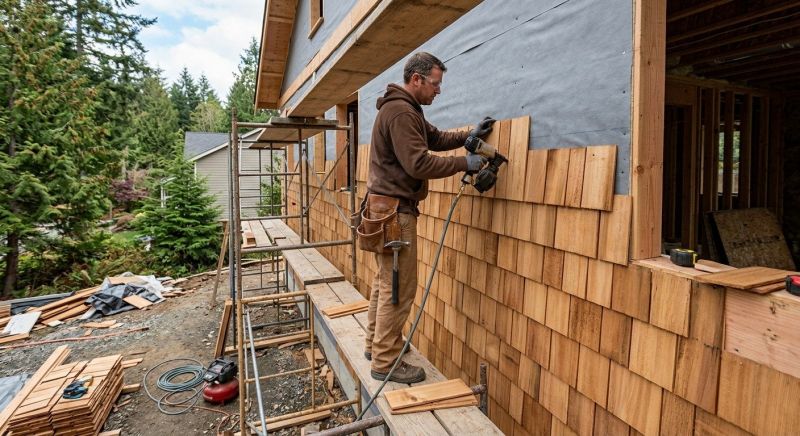 Cedar Siding Installation in Griffin, GA