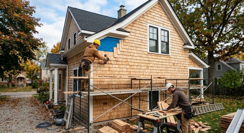 Cedar Siding Installation in Sharpsburg, GA