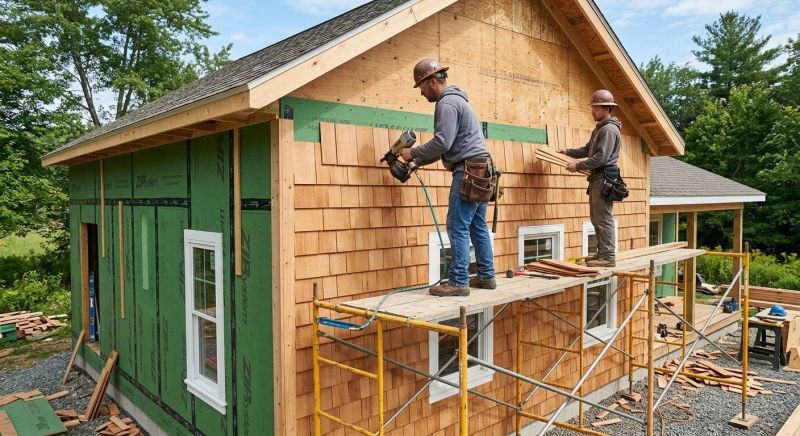 Cedar Siding Installation in Stone Mountain, GA