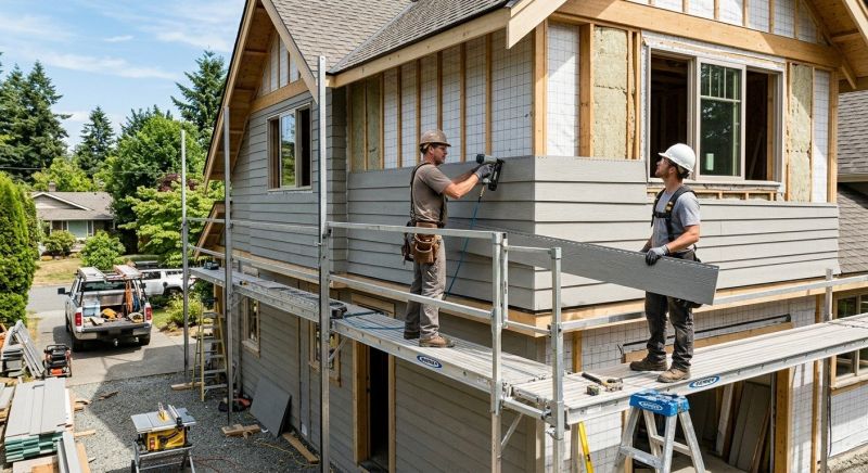 Cement Siding Installation in Williamson, GA