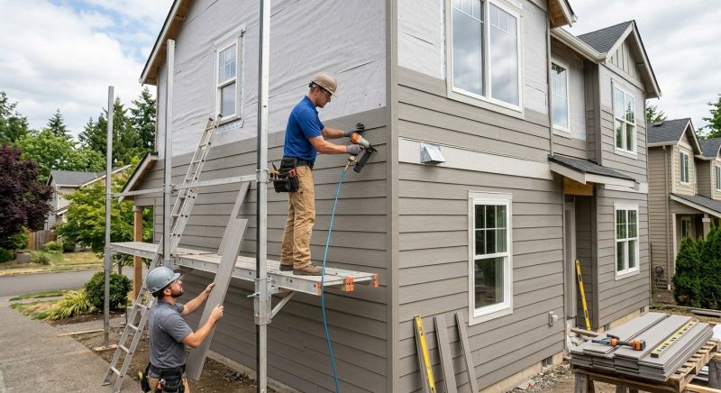 Cement Siding Installation in Williamson, GA