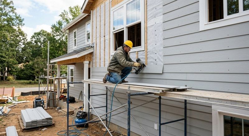 Cement Siding Replacement in Brooks, GA