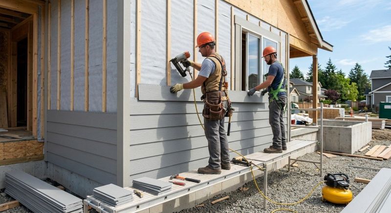 Cement Siding Replacement in Union City, GA