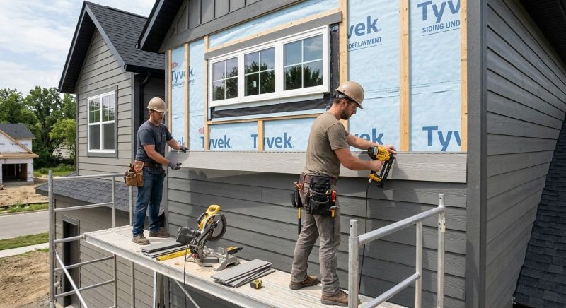 Composite Siding Installation in Senoia, GA