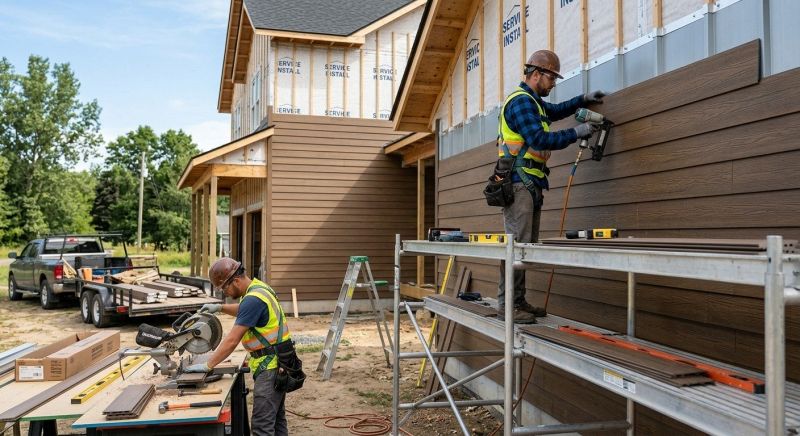 Composite Siding Installation in Sharpsburg, GA