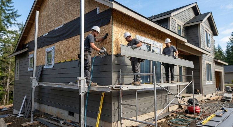 Engineered Siding Installation in Sharpsburg, GA