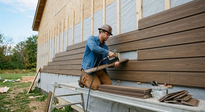 Faux Wood Siding Installation in Fayette County, GA