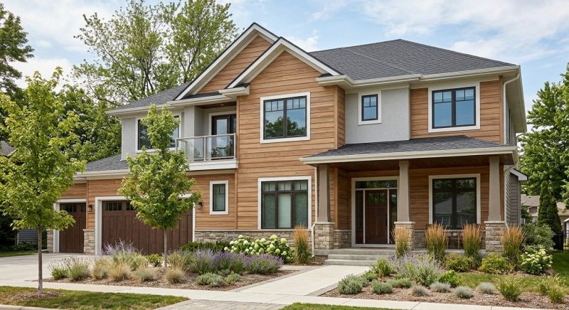 Faux Wood Siding Installation in Fayetteville, GA
