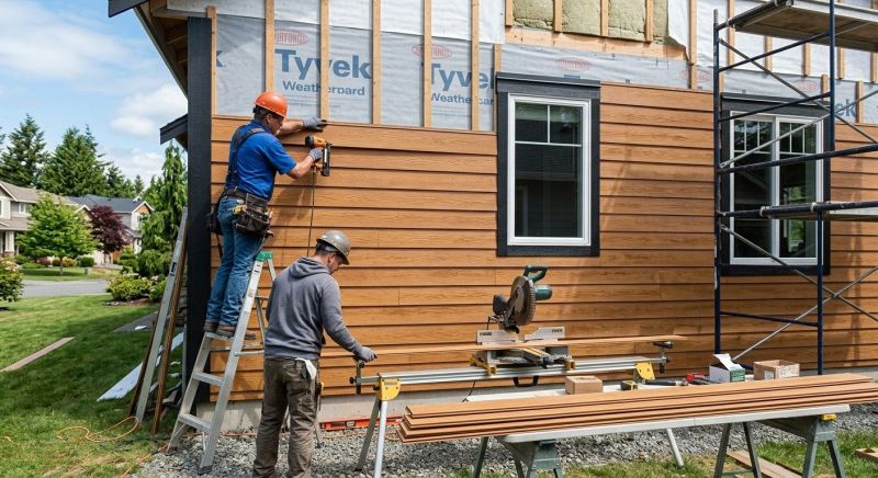 Faux Wood Siding Installation in Griffin, GA