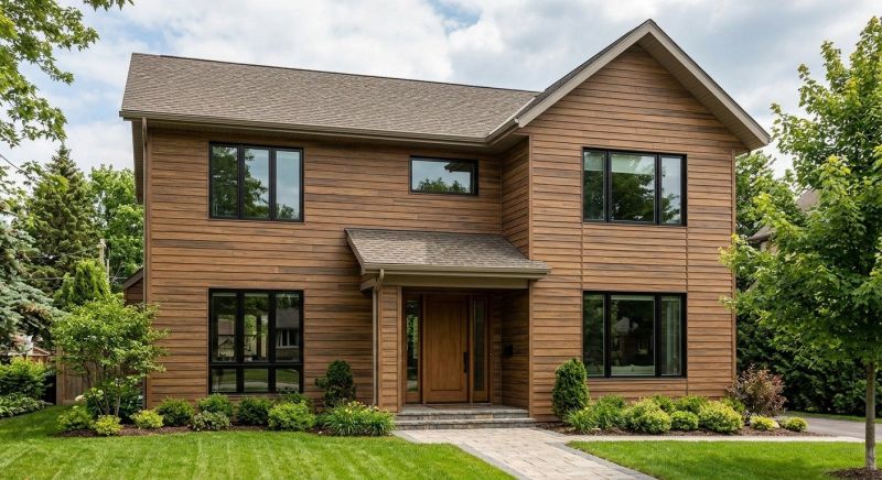 Faux Wood Siding Installation in Tyrone, GA