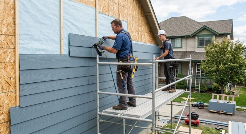 Fiber Siding Installation in Senoia, GA
