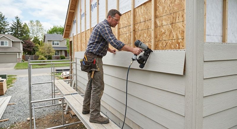 Fiber Siding Installation in Union City, GA