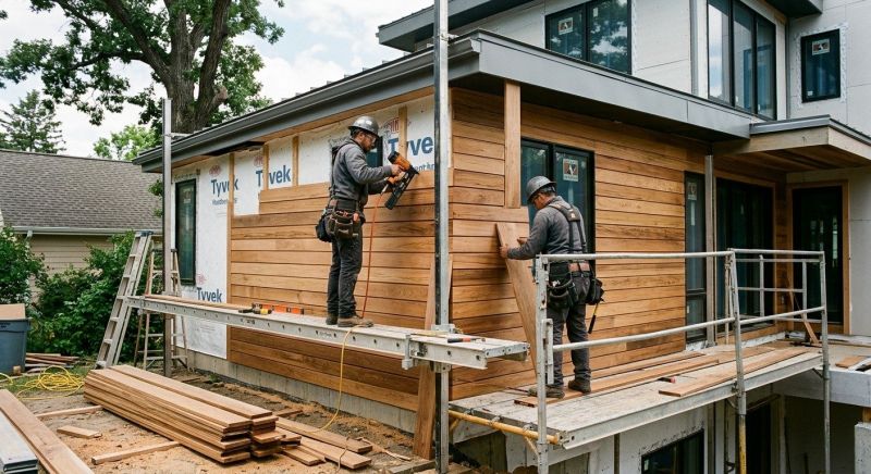 Hardwood Siding Installation in Fairburn, GA