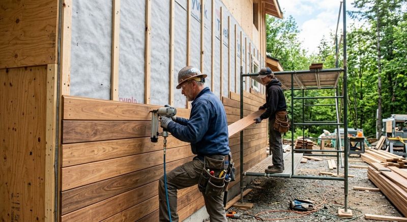 Hardwood Siding Installation in Fayette County, GA