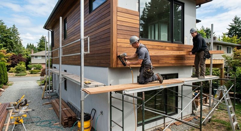 Hardwood Siding Installation in Stone Mountain, GA