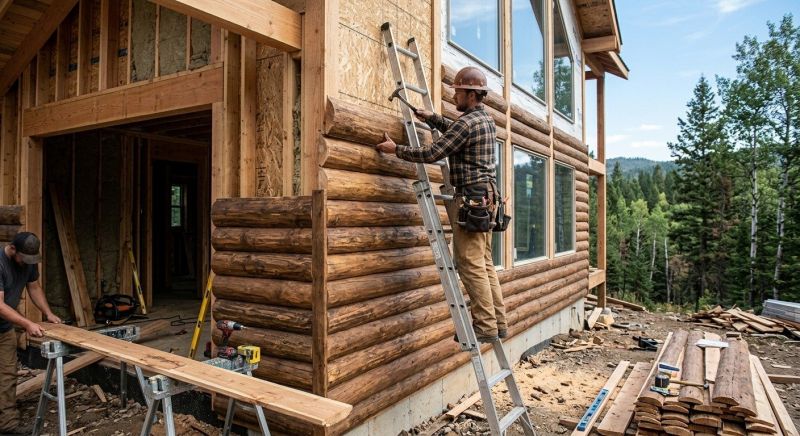 Log Siding Installation in Mcdonough, GA