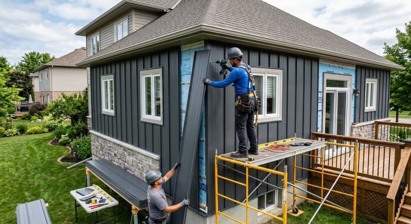 Metal Siding Replacement in Fayetteville, GA