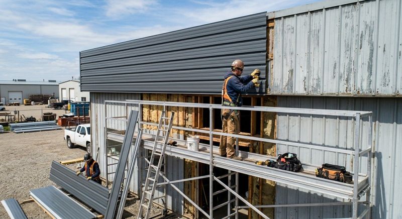 Metal Siding Replacement in Hampton, GA