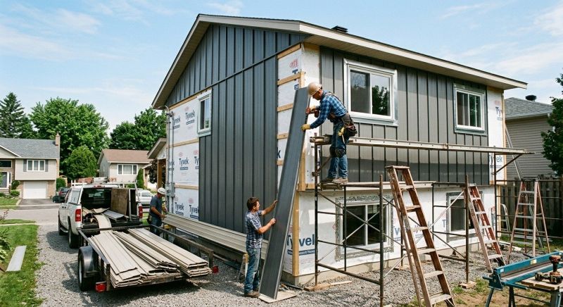 Metal Siding Replacement in Hampton, GA