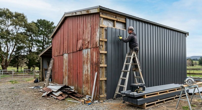 Metal Siding Replacement in Senoia, GA