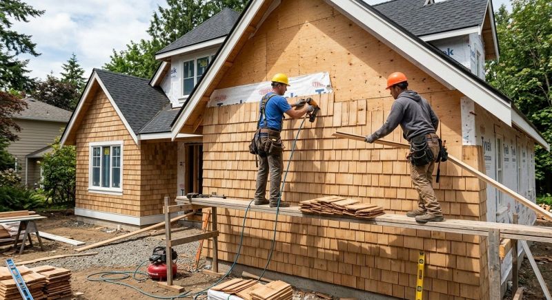 Shake Siding Installation in Fulton County, GA