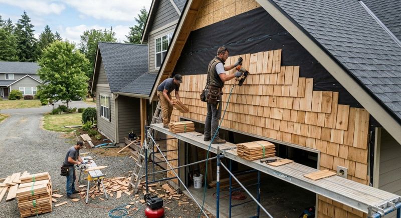 Shake Siding Installation in Locust Grove, GA