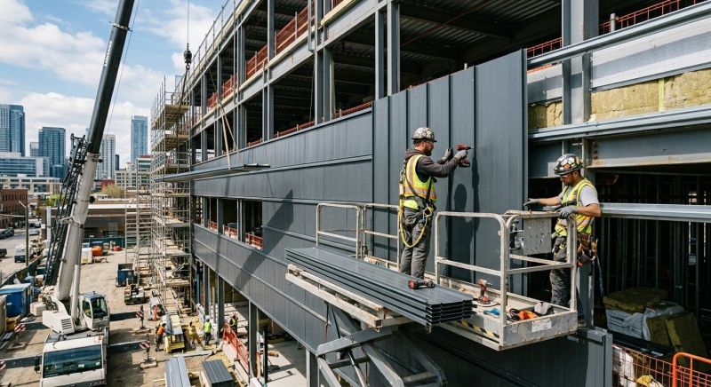 Steel Cladding Installation in Clayton County, GA