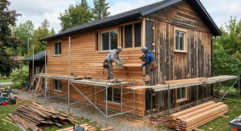 Wood Cladding Installation in Dekalb County, GA
