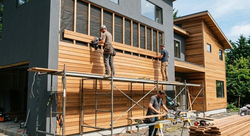 Wood Cladding Installation in Mableton, GA