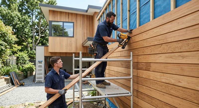 Wood Cladding Installation in Stockbridge, GA