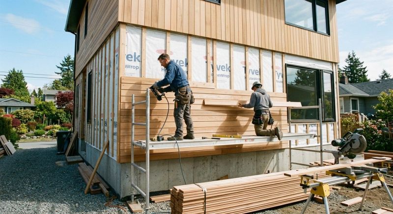 Wood Cladding Installation in Stone Mountain, GA