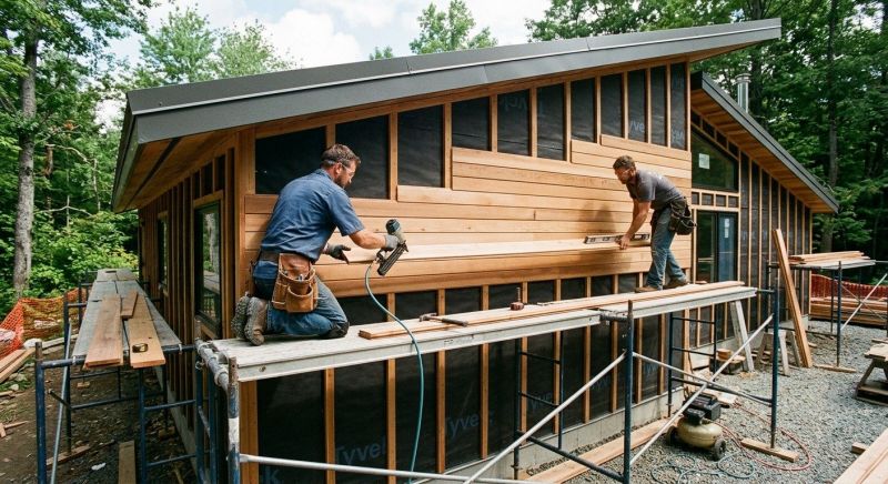 Wood Cladding Installation in Tyrone, GA