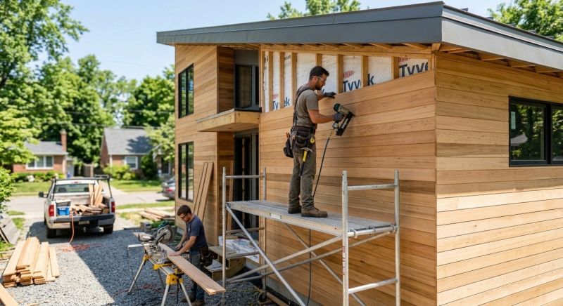 Wood Plank Siding Installation in Clayton County, GA