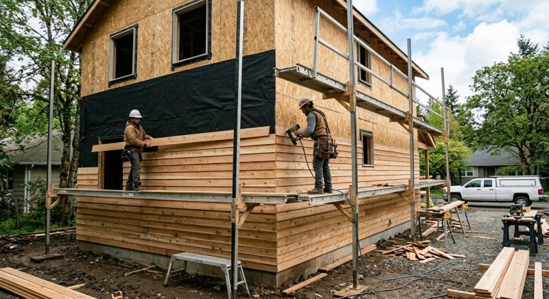Wood Siding Installation in Conyers, GA
