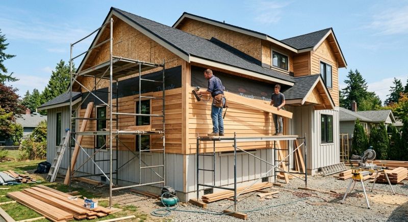 Wood Siding Installation in Rockdale County, GA