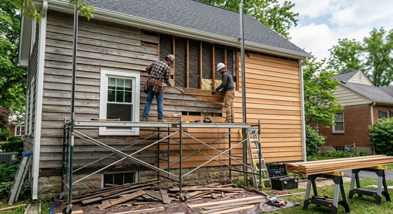 Wood Siding Replacement in Fayetteville, GA