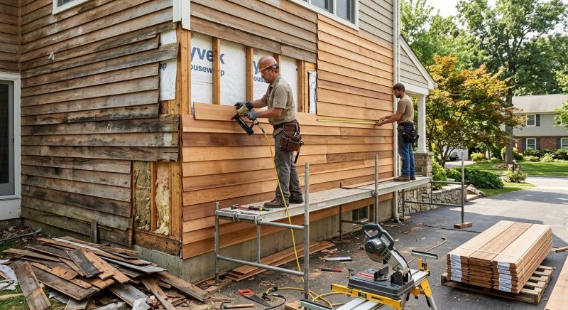 Wood Siding Service in Lovejoy, GA