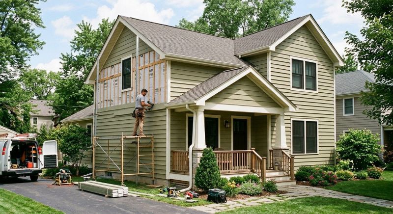 Dutch Lap Siding Installation